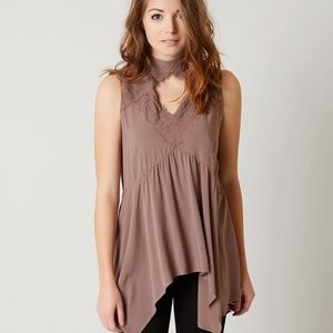 Brown BKE boutique top Size small